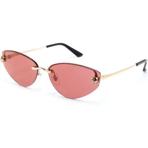 Ct0431S 004 Sunglasses , female, Sizes: 65 MM - Cartier - Modalova