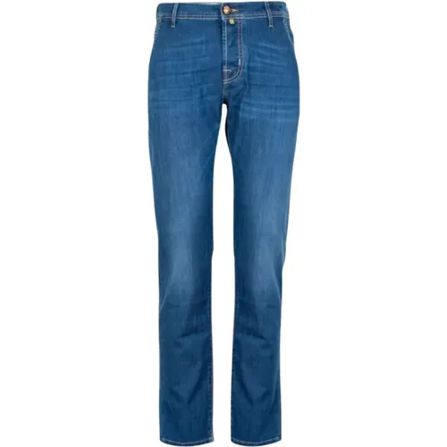 Denim 5-Pocket Jeans Hose , Herren, Größe: W36 - Jacob Cohën - Modalova