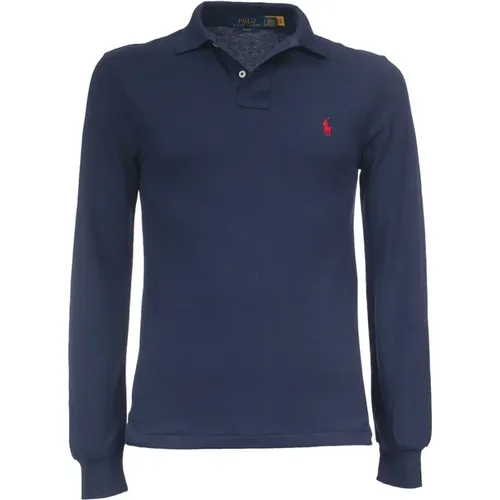 Polo-Shirt aus Baumwolle mit Logo , Herren, Größe: L - Polo Ralph Lauren - Modalova