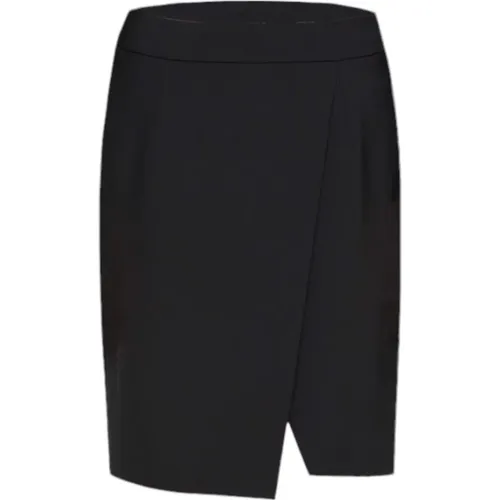 Asymmetric Skirt , female, Sizes: M, S, XS - Dondup - Modalova