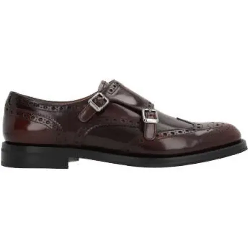 Braune Leder Monk Strap Brogues - Church's - Modalova