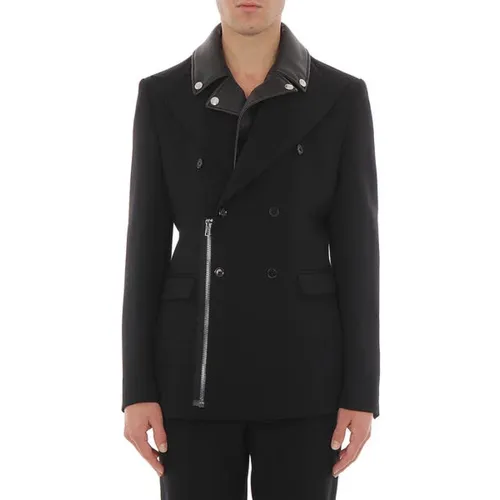 Sleek Jacket for Men , male, Sizes: L - Moschino - Modalova