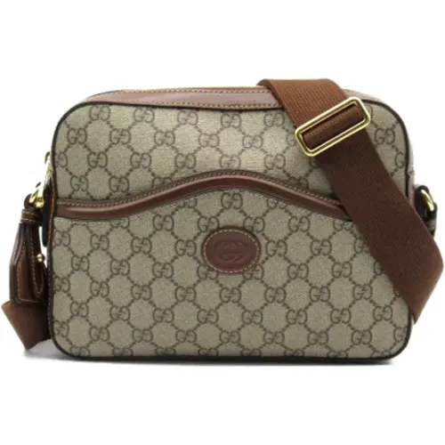 Pre-owned Canvas gucci-bags , male, Sizes: ONE SIZE - Gucci Vintage - Modalova