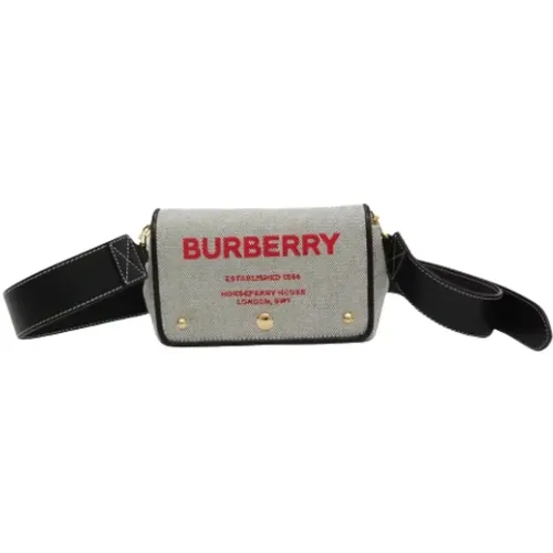 Pre-owned Cotton crossbody-bags , female, Sizes: ONE SIZE - Burberry Vintage - Modalova
