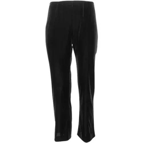 Pre-owned Velvet bottoms , female, Sizes: M - Armani Pre-owned - Modalova