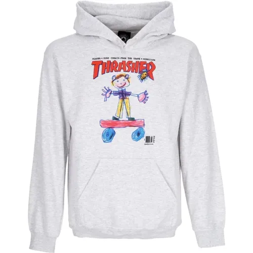 Kinder Cover Hoodie Ash Thrasher - Thrasher - Modalova