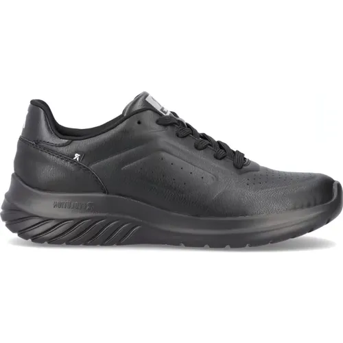 Stylish Leather Sneakers , male, Sizes: 7 UK - Rieker - Modalova