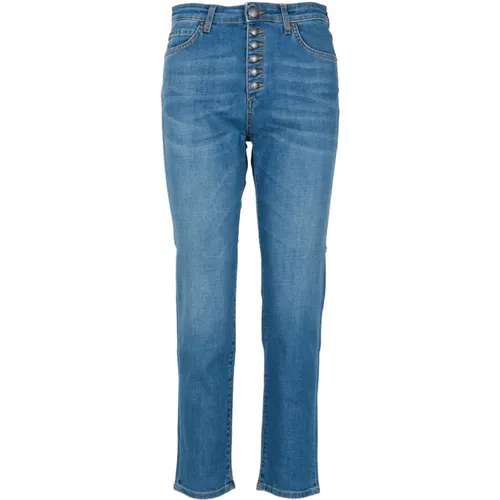 High Waist Denim Jeans , Damen, Größe: W28 - Roy Roger's - Modalova