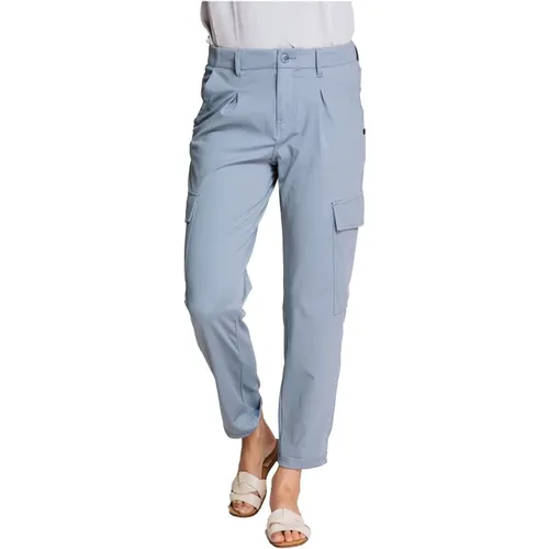 Cargohose Zhcalla Blau , Damen, Größe: W26 - Zhrill - Modalova