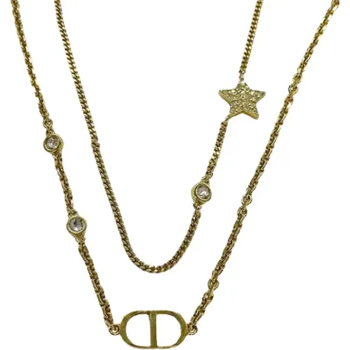 Pre-owned Metal dior-jewelry , female, Sizes: ONE SIZE - Dior Vintage - Modalova