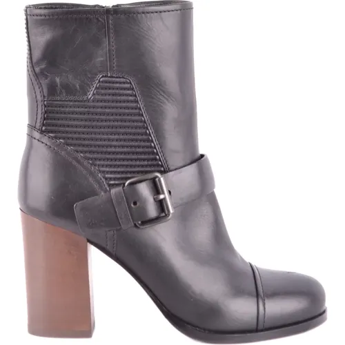 Women's Shoes Ankle Boots Black Aw17 , female, Sizes: 3 1/2 UK - Car Shoe - Modalova