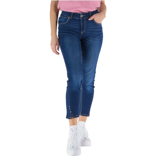 Damen Denim Jeans, Modell Fp23Sv9002D40902 , Damen, Größe: W25 - Fracomina - Modalova