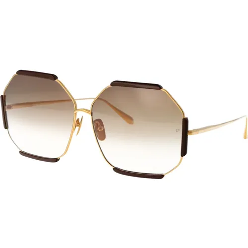 Margot Sunglasses for Stylish Sun Protection , female, Sizes: 66 MM - Linda Farrow - Modalova