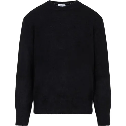 Mohair Arrow Knit Crewneck Sweater , male, Sizes: XL - Off White - Modalova