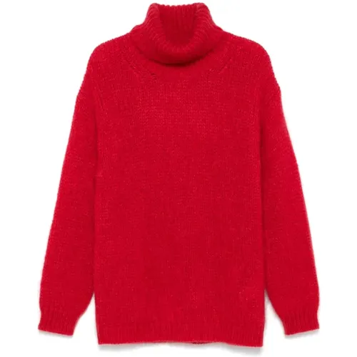 Mohair Blend Roll Neck Sweater , female, Sizes: M, S - P.a.r.o.s.h. - Modalova