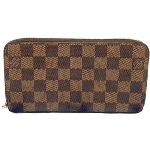 Pre-owned Canvas wallets , female, Sizes: ONE SIZE - Louis Vuitton Vintage - Modalova