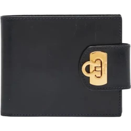 Pre-owned Leather wallets , female, Sizes: ONE SIZE - Salvatore Ferragamo Pre-owned - Modalova