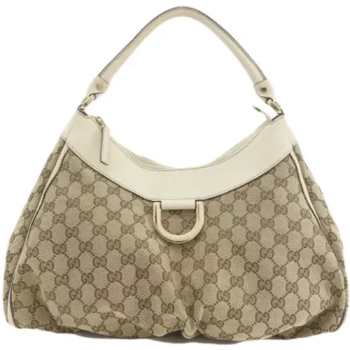 Pre-owned Canvas shoulder-bags , female, Sizes: ONE SIZE - Gucci Vintage - Modalova