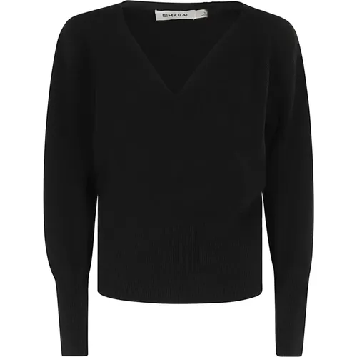 Gemütlicher Strickpullover , Damen, Größe: M - Simkhai - Modalova