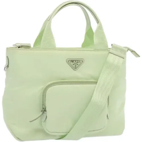 Pre-owned Nylon handbags , female, Sizes: ONE SIZE - Prada Vintage - Modalova