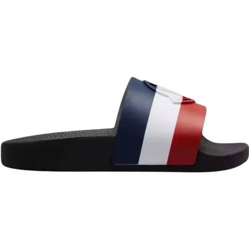 Bunte Logo Slides Moncler - Moncler - Modalova