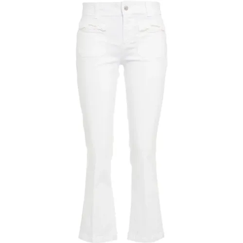 Weiße Jeans für Frauen , Damen, Größe: W27 - Liu Jo - Modalova
