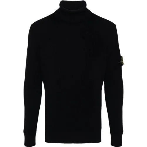 Blaue Pullover Kollektion , Herren, Größe: XL - Stone Island - Modalova