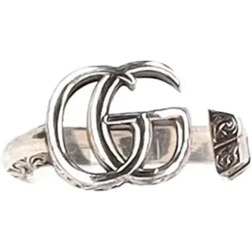 Pre-owned Metal rings , female, Sizes: ONE SIZE - Gucci Vintage - Modalova