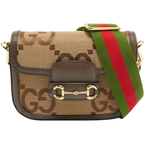 Pre-owned Canvas gucci-bags , female, Sizes: ONE SIZE - Gucci Vintage - Modalova