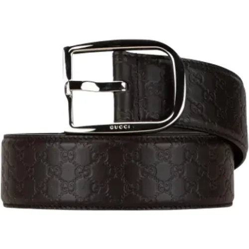 Pre-owned Leather belts , female, Sizes: ONE SIZE - Gucci Vintage - Modalova