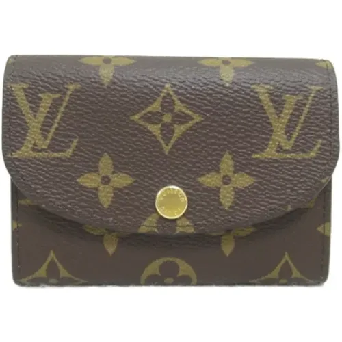 Pre-owned Coated canvas wallets , female, Sizes: ONE SIZE - Louis Vuitton Vintage - Modalova