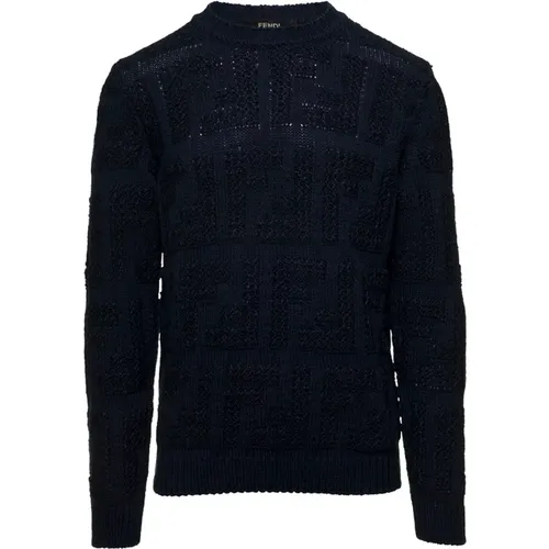 Sweaters , male, Sizes: S, L - Fendi - Modalova