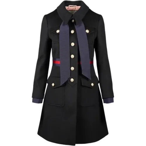 Pre-owned Wool outerwear , female, Sizes: XS - Gucci Vintage - Modalova