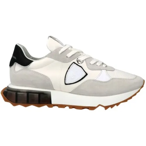 La Rue Low Top Sneakers , male, Sizes: 8 UK, 6 UK, 7 UK, 10 UK, 9 UK, 11 UK - Philippe Model - Modalova