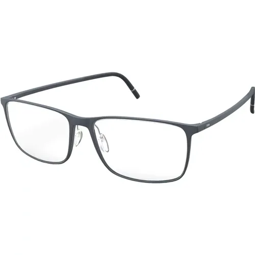Grau Loden Brillengestelle Pure Wave - Silhouette - Modalova