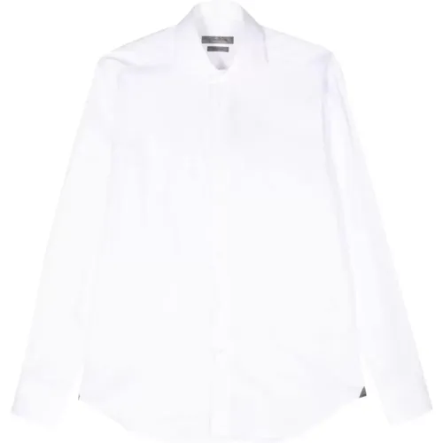 Men's Shirts Ss24 , male, Sizes: 2XL, M, 3XL, 4XL, XL, L - Corneliani - Modalova