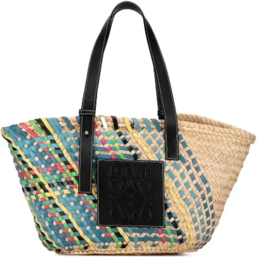 Pre-owned Raffia totes , female, Sizes: ONE SIZE - Loewe Pre-owned - Modalova