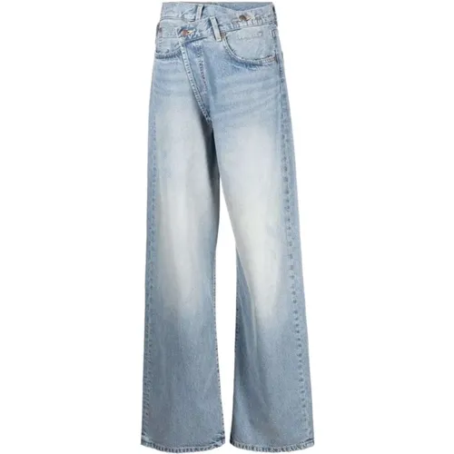 Crossover Wide-Leg Jeans Ss23 Style - R13 - Modalova