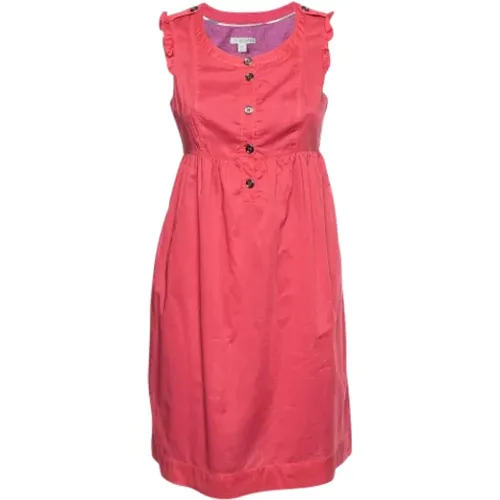 Pre-owned Cotton dresses , female, Sizes: S - Burberry Vintage - Modalova