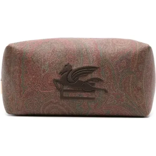 Paisley Jacquard Pouch , male, Sizes: ONE SIZE - ETRO - Modalova