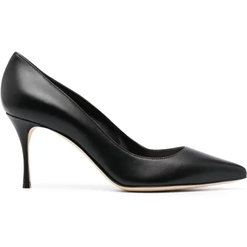 Plain Leather Salon Shoes , female, Sizes: 5 1/2 UK, 2 1/2 UK, 5 UK, 4 1/2 UK, 3 UK, 3 1/2 UK - Sergio Rossi - Modalova