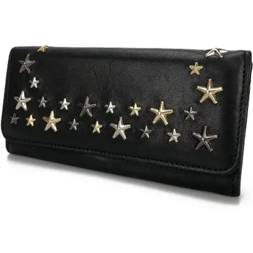 Pre-owned Leather wallets , female, Sizes: ONE SIZE - Jimmy Choo Pre-owned - Modalova