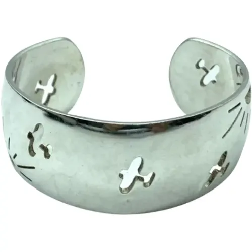 Pre-owned Silver bracelets , female, Sizes: ONE SIZE - Hermès Vintage - Modalova