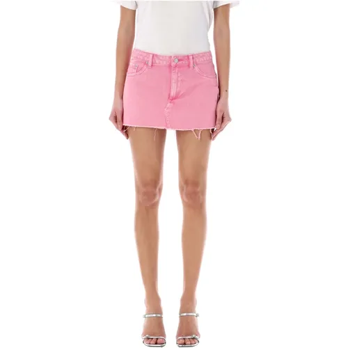 Malibu Zuri Denim Mini Skirt , female, Sizes: W26, W28, W25, W27 - Ser.o.ya - Modalova