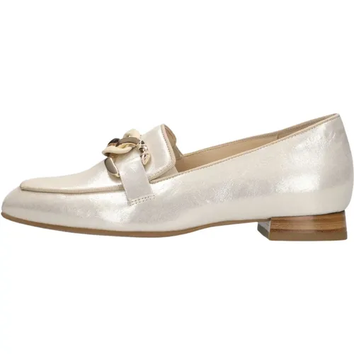 Glitter Loafers Napoli Stil , Damen, Größe: 42 EU - HASSIA - Modalova