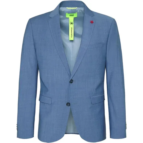 Slim-Fit Powerstretch 2-Button Jacket , male, Sizes: 3XL - CINQUE - Modalova