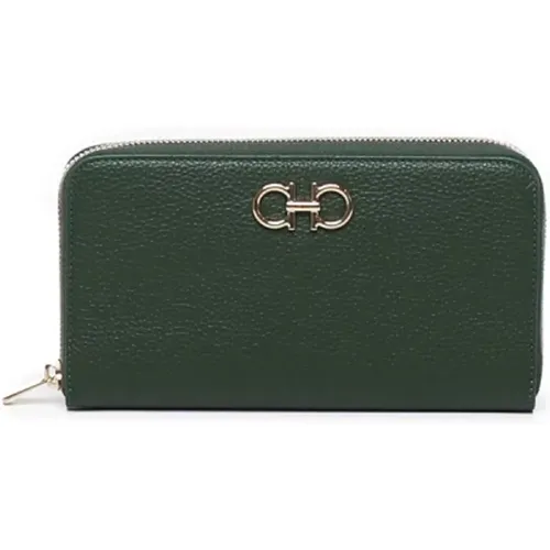 Wallet with Multiple Compartments , female, Sizes: ONE SIZE - Salvatore Ferragamo - Modalova