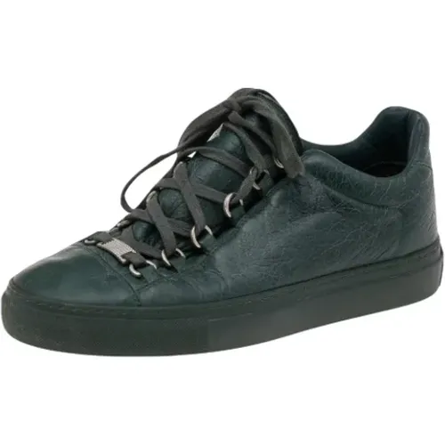 Pre-owned Leather sneakers , female, Sizes: 6 UK - Balenciaga Vintage - Modalova