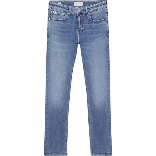 Herren Skinny Baumwolljeans - Calvin Klein Jeans - Modalova