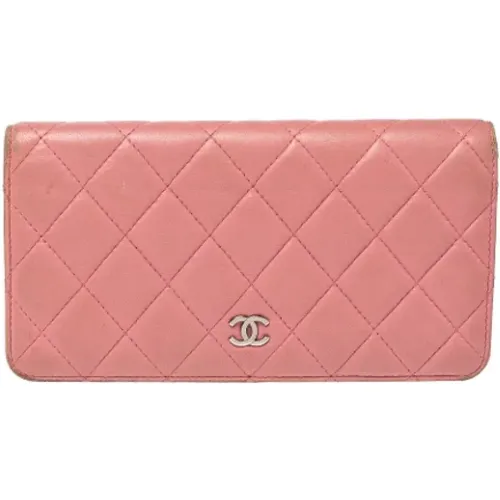 Pre-owned Leather wallets , female, Sizes: ONE SIZE - Chanel Vintage - Modalova